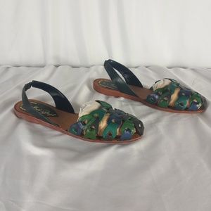 Vintage leather Brazilian sandals